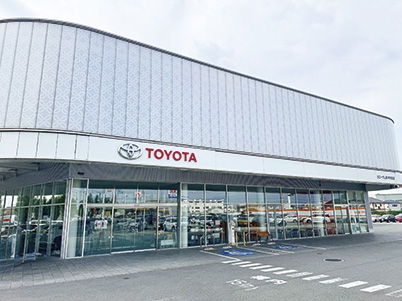 トヨタカローラ山梨 株式会社 ロゴ