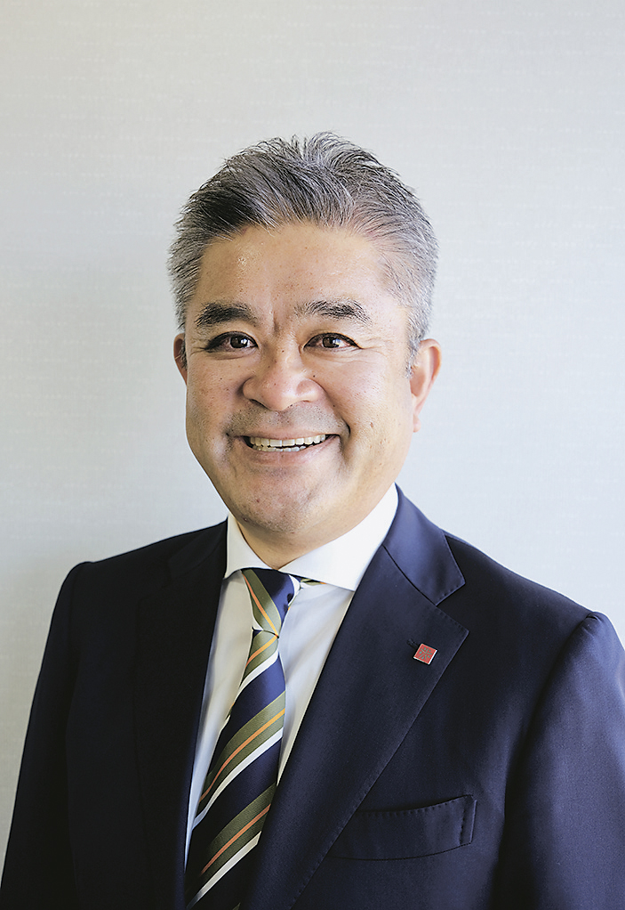 ㈱はくばく　代表取締役社長　長澤 重俊氏